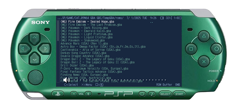 GBA, GBC, & GB