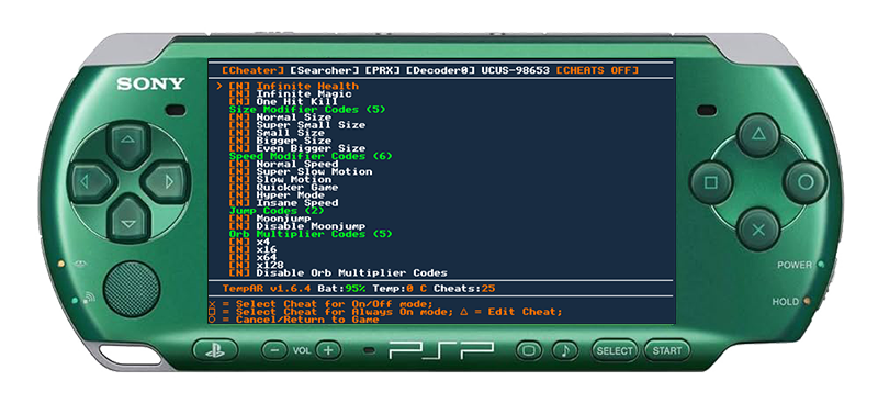 Cheats Enabled